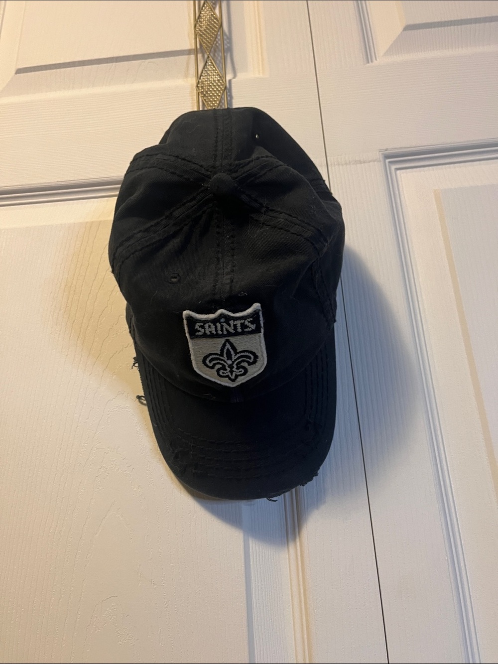 Saints Black Women's Baseball Cap